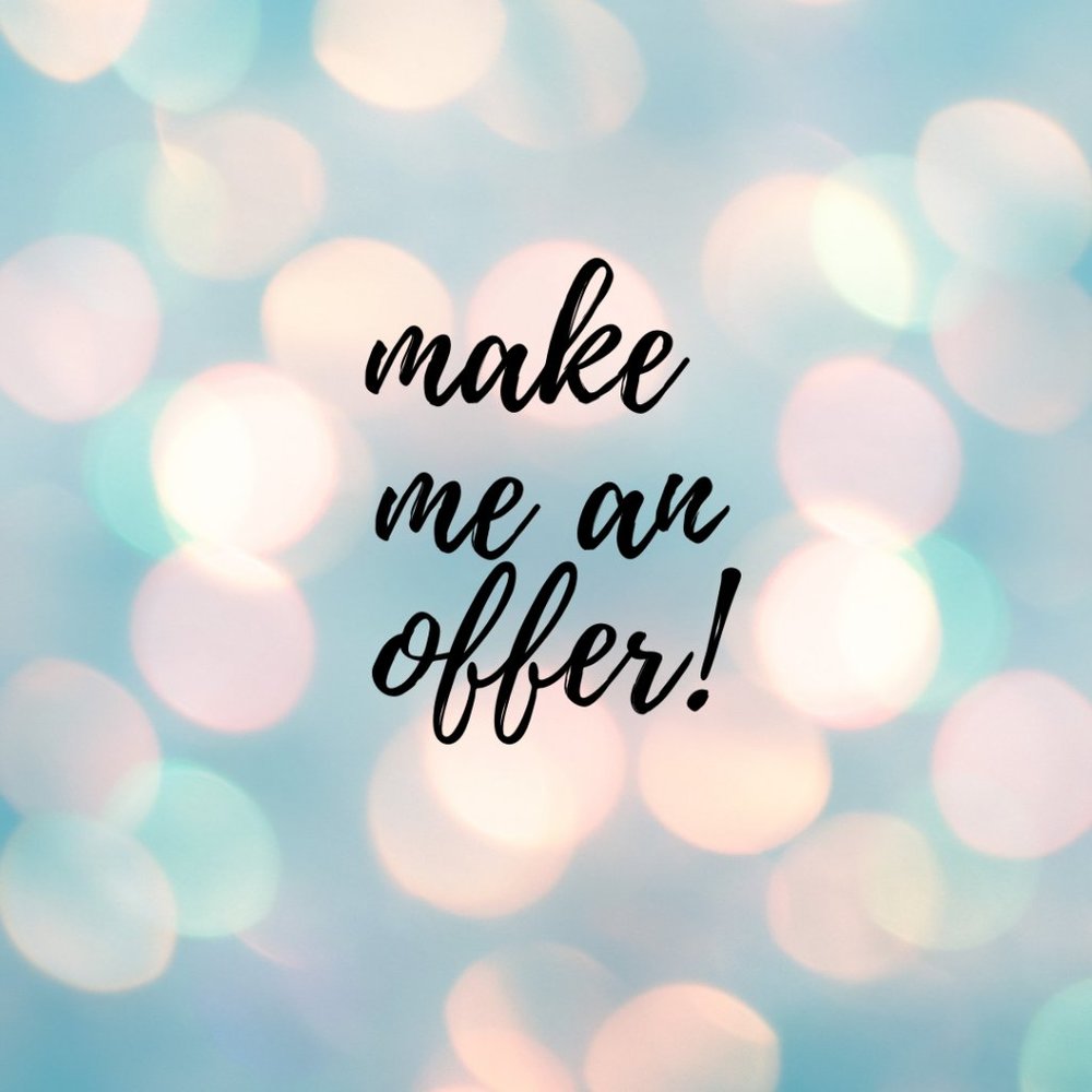 LOVE THE ITEM BUT NOT THE PRICE? I LOVE OFFERS!
